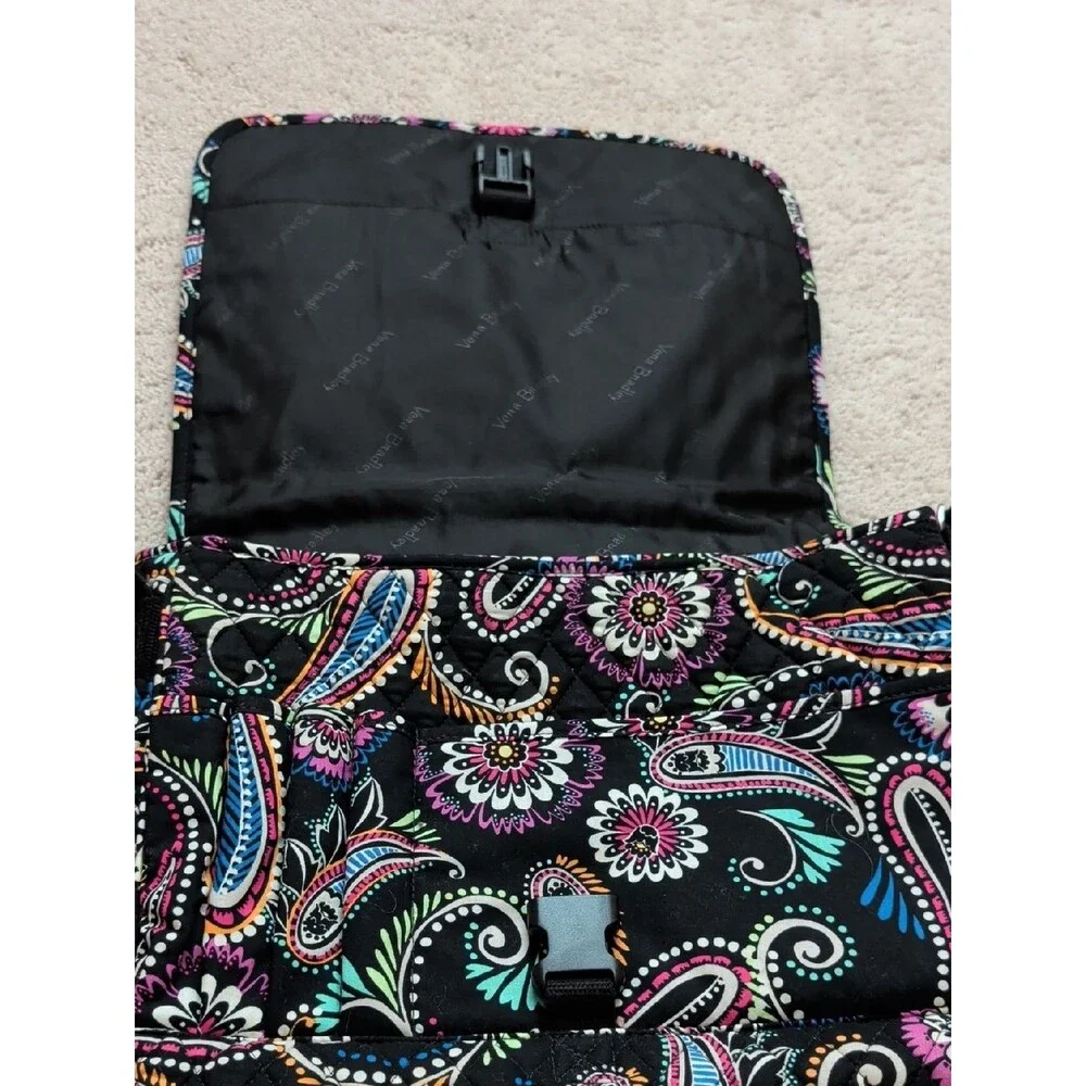 Vera Bradley Laptop Messenger Bag In Bandana Swirl